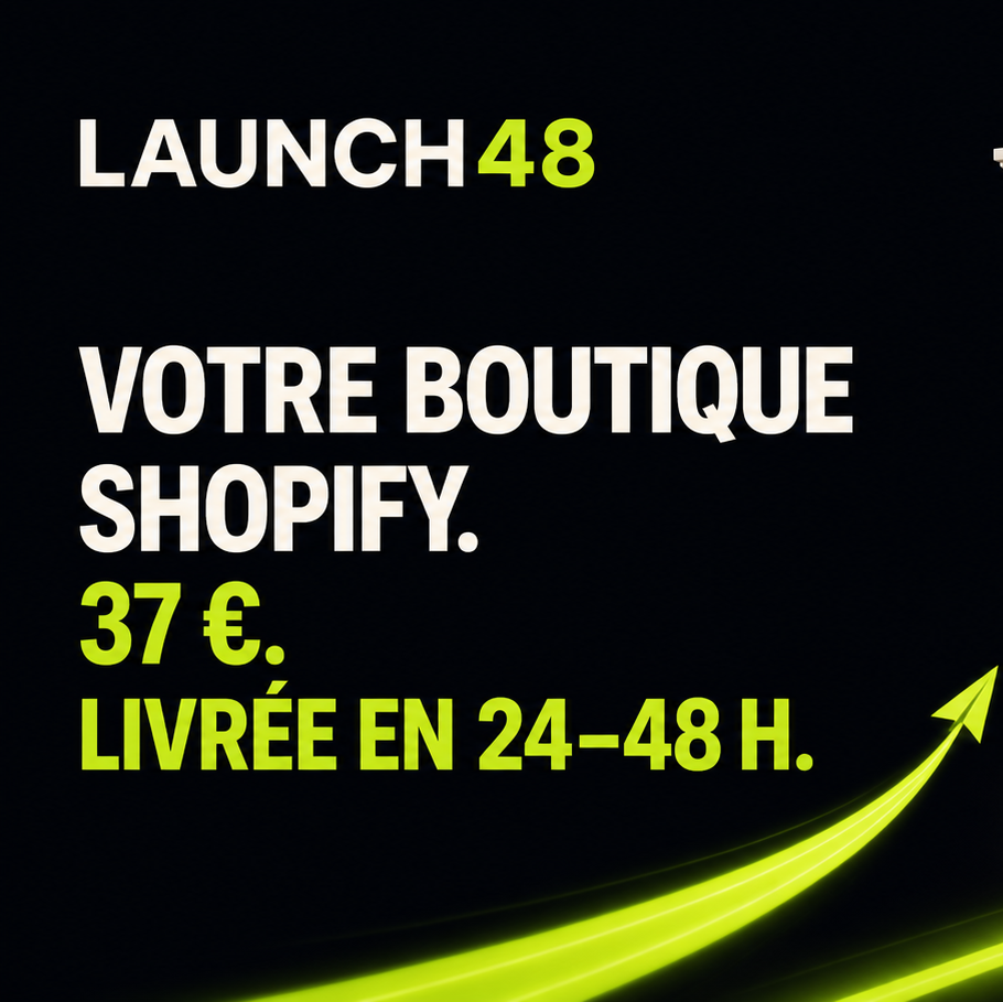 Aperçu d’une boutique Shopify conçue par Launch48